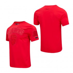 Men's San Francisco Giants Pro Standard Classic Triple Red T-Shirt