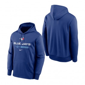 Men's Toronto Blue Jays 2022 Postseason Authentic Collection Dugout Pullover Hoodie