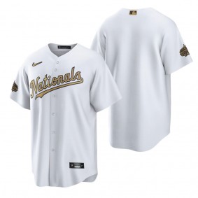 Washington Nationals White 2022 MLB All-Star Game Replica Blank Jersey