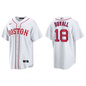 Men's Adam Duvall Boston Red Sox Red Sox Patriots' Day Replica Jersey