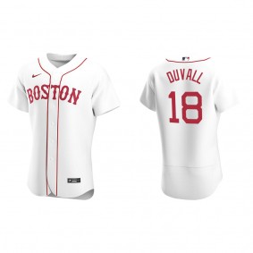 Men's Adam Duvall Boston Red Sox White Authentic Alternate Jersey