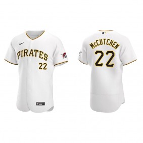 Men's Andrew McCutchen Pittsburgh Pirates White Authentic Home Jersey