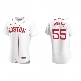 Men's Chris Martin Boston Red Sox White Authentic Alternate Jersey