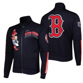 Men's Boston Red Sox Pro Standard Navy Hometown Full-Zip Track Jacket