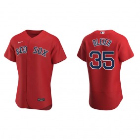 Men's Richard Bleier Boston Red Sox Red Authentic Alternate Jersey