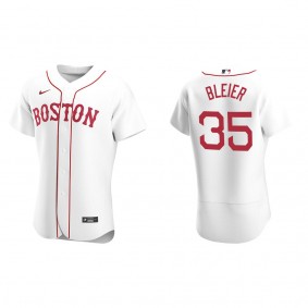 Men's Richard Bleier Boston Red Sox White Authentic Alternate Jersey