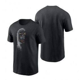 Men's Atlanta Braves Black 2021 World Series Champions Commish T-Shirt
