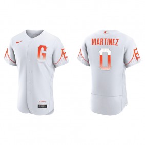 Men's San Francisco Giants Carlos Martinez White 2021 City Connect Authentic Jersey