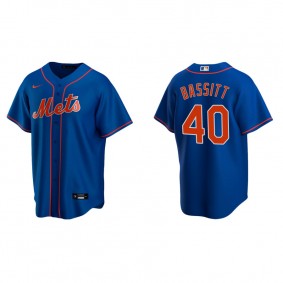 Men's New York Mets Chris Bassitt Royal Replica Jersey