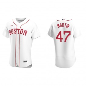 Men's Boston Red Sox Chris Martin White Authentic Alternate Jersey
