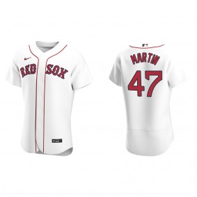 Men's Boston Red Sox Chris Martin White Authentic Home Jersey