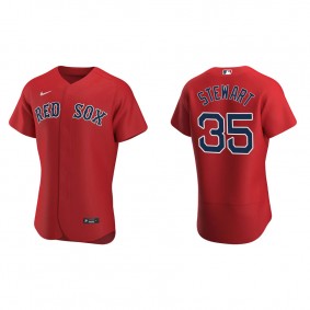 Men's Boston Red Sox Christin Stewart Red Authentic Alternate Jersey
