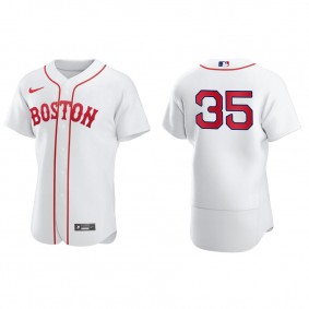 Men's Boston Red Sox Christin Stewart Red Sox 2021 Patriots' Day Authentic Jersey