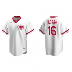 Men's Cincinnati Reds Colin Moran White Cooperstown Collection Home Jersey