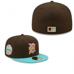 Men's Detroit Tigers Brown Mint Walnut Mint 59FIFTY Fitted Hat