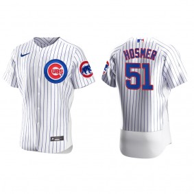 Men's Eric Hosmer Chicago Cubs White Authentic Home Jersey