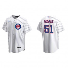Men's Eric Hosmer Chicago Cubs White Replica Home Jersey
