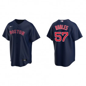 Men's Boston Red Sox Hansel Robles Navy Replica Alternate Jersey
