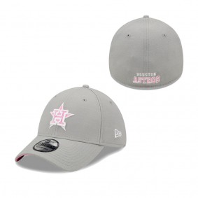 Men's Houston Astros New Era Gray 2022 Mother's Day 39THIRTY Flex Hat