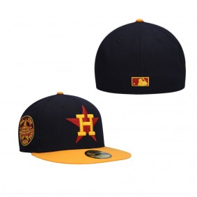 Men's Houston Astros Navy Gold 1968 MLB All-Star Game Primary Logo 59FIFTY Fitted Hat