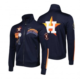 Men's Houston Astros Pro Standard Navy Hometown Full-Zip Track Jacket