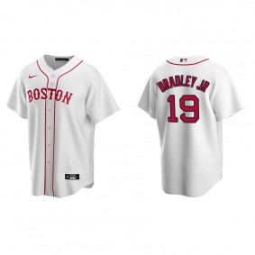 Men's Boston Red Sox Jackie Bradley Jr. White Replica Alternate Jersey