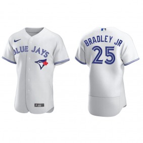 Men's Toronto Blue Jays Jackie Bradley Jr. White Authentic Home Jersey