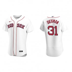 Men's Boston Red Sox Jake Diekman White Authentic Home Jersey