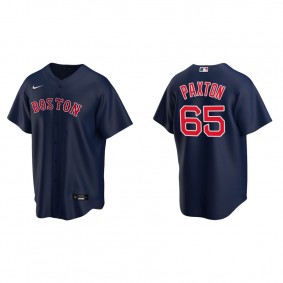 Men's Boston Red Sox James Paxton Navy Replica Alternate Jersey