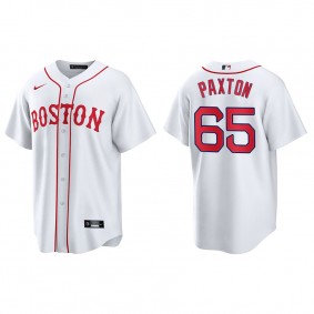 Men's Boston Red Sox James Paxton Red Sox 2021 Patriots' Day Replica Jersey
