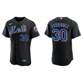 Men's New York Mets Joely Rodriguez Black Authentic Alternate Jersey