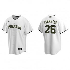 Men's Pittsburgh Pirates Josh VanMeter White Replica Alternate Jersey