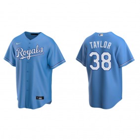 Men's Josh Taylor Kansas City Royals Light Blue Replica Alternate Jersey