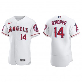 Men's Logan O'Hoppe Los Angeles Angels White Authentic Home Jersey
