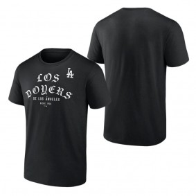Men's Los Angeles Dodgers Black City of Angels T-Shirt