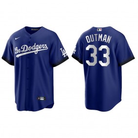 Men's James Outman Los Angeles Dodgers Royal City Connect Replica Jersey