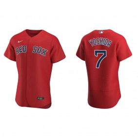 Men's Masataka Yoshida Boston Red Sox Red Authentic Alternate Jersey