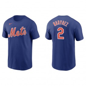 Men's Omar Narvaez New York Mets Royal Name & Number T-Shirt