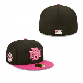 Men's Milwaukee Brewers Black Pink Passion 59FIFTY Fitted Hat