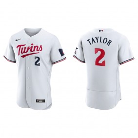 Men's Michael A.Taylor Minnesota Twins White Authentic Jersey