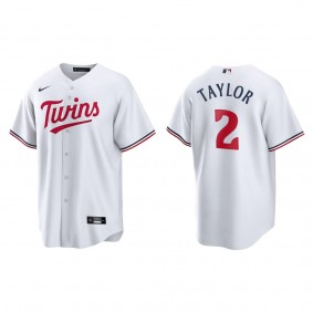 Men's Michael A.Taylor Minnesota Twins White Replica Replica Jersey
