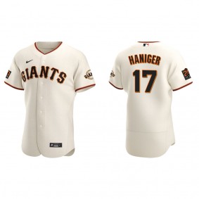 Men's San Francisco Giants Mitch Haniger Cream Authentic Home Jersey