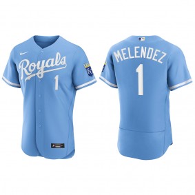 Men's MJ Melendez Kansas City Royals Powder Blue Authentic Jersey