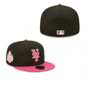 Men's New York Mets Black Pink 2015 World Series Passion 59FIFTY Fitted Hat