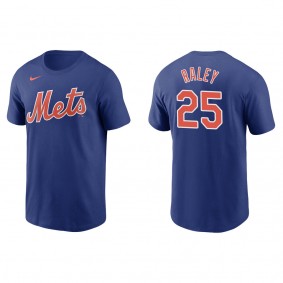 Men's Brooks Raley New York Mets Royal Name & Number T-Shirt