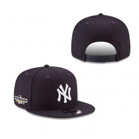 Men's New York Yankees Navy 2022 Postseason Side Patch 9FIFTY Snapback Hat