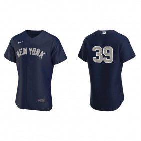 Men's New York Yankees Phillip Evans Navy Authentic Jersey