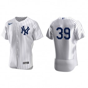 Men's New York Yankees Phillip Evans White Authentic Home Jersey