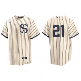 Men's Chicago White Sox Reese McGuire White 2021 Field of Dreams Replica Jersey
