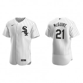 Men's Chicago White Sox Reese McGuire White Authentic Home Jersey
